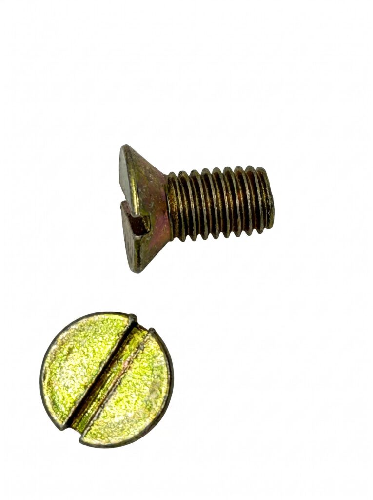 Slotted Raised Countersunk Head Screws