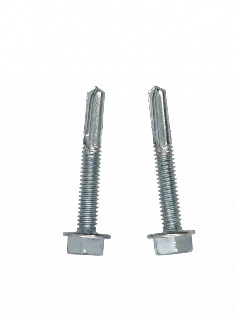 Hexagon Head Drilling Screws with Tapping Screw Thread with Collar