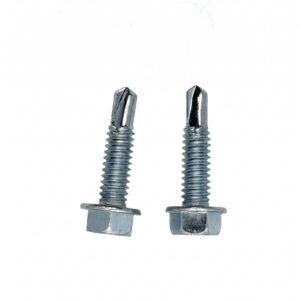 Pan Head Drilling Screws with Tapping Screw Thread