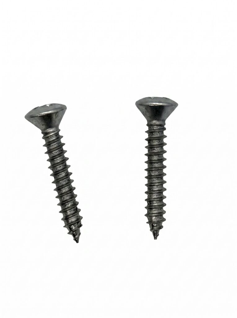Cross Recessed Raised Countersunk Head Tapping Screws